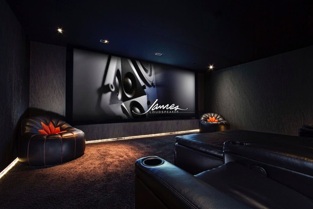 bespoke home cinema installation Windsor