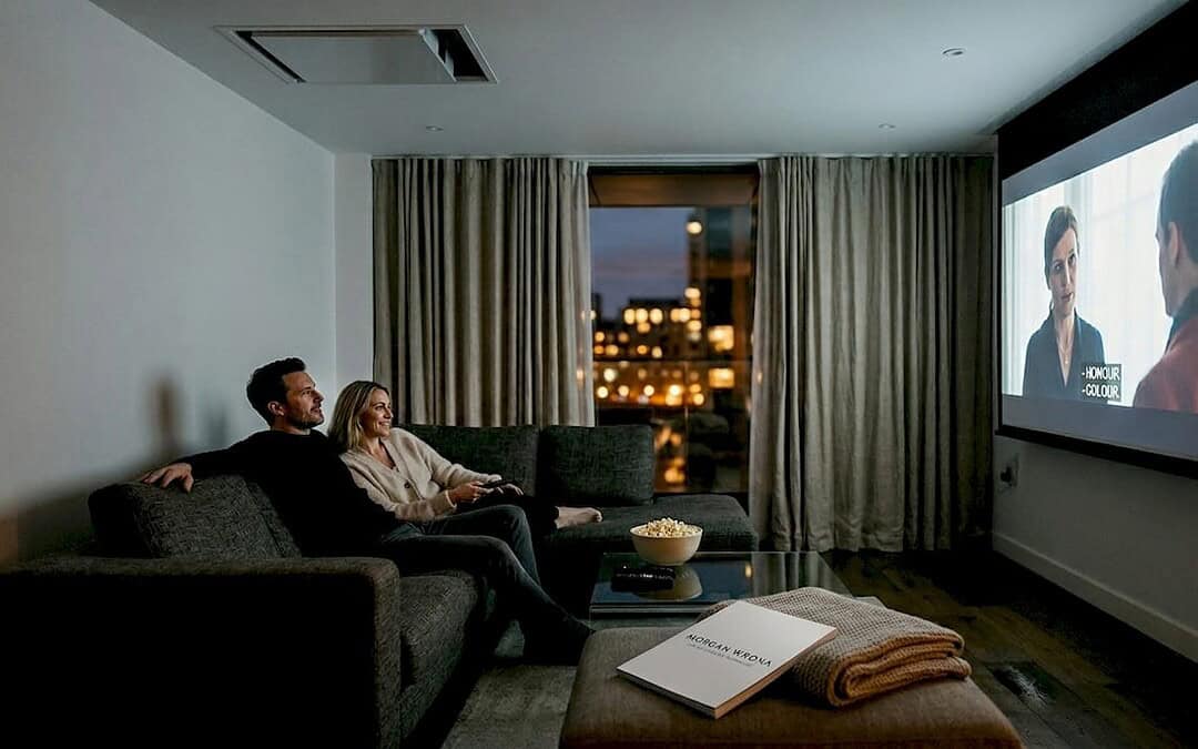 Integrated home cinema: elevate your living space